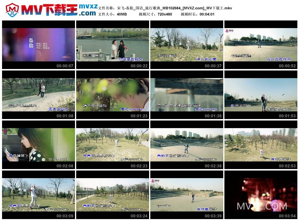 宋飞-备胎_国语_流行歌曲_MB102684